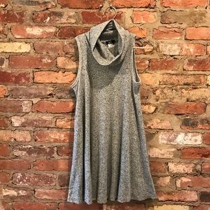 NWOT BDG Heather Gray Cowl Neck Swing Dress